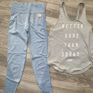 Vs pink outfit medium NWT